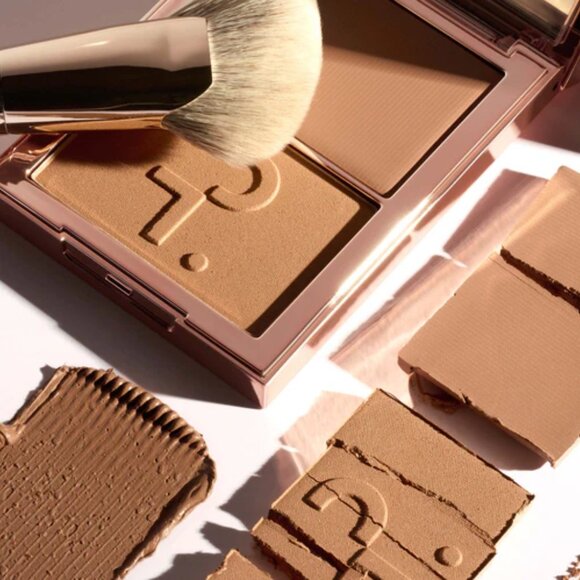 BNIB ✅ Patrick TA SHE'S BRONZED (WARM MEDIUM) Contour & Powder Bronzer Duo
